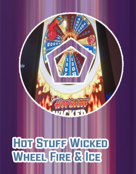 Hot stuff wicked wheel slot machine for sale